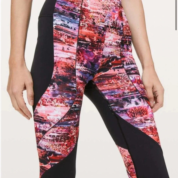 Lululemon Sweat & Repeat Tight 28” Dahliascape - Picture 4 of 8